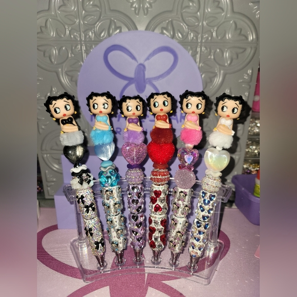 Betty Boop Figure Bling Pens-Choose your Color, priced individually - Picture 14 of 16